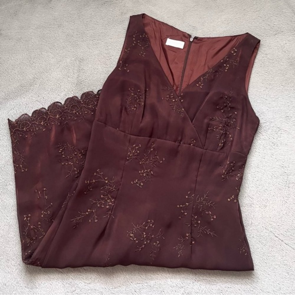 Liz Clairborne brown dress